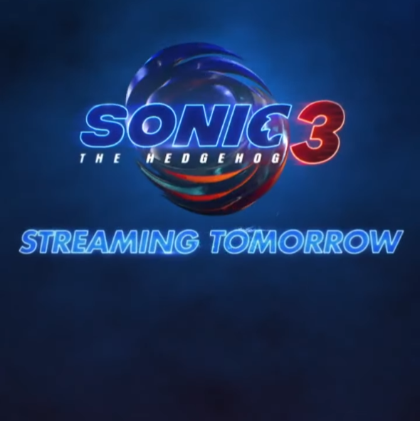 Sonic The Hedgehog 3 Hits Paramount Tomorrow Streaming Debut Set For