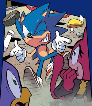 Sonic playfully boasting.jpg