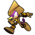 Espio in his second "Mummy" outfit, from Sonic Speed Simulator.