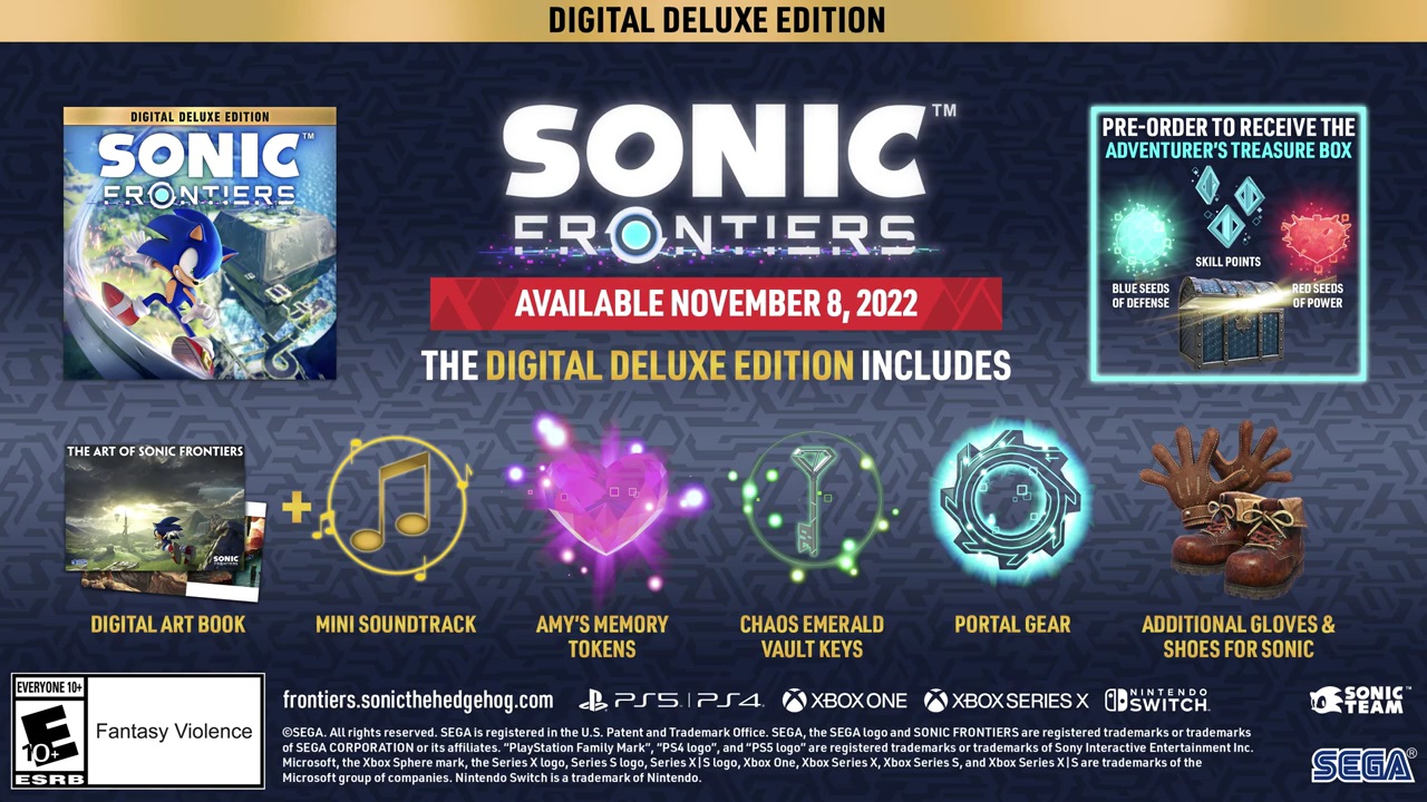 Sonic Frontiers DLC & Release Date Official LEAK! 
