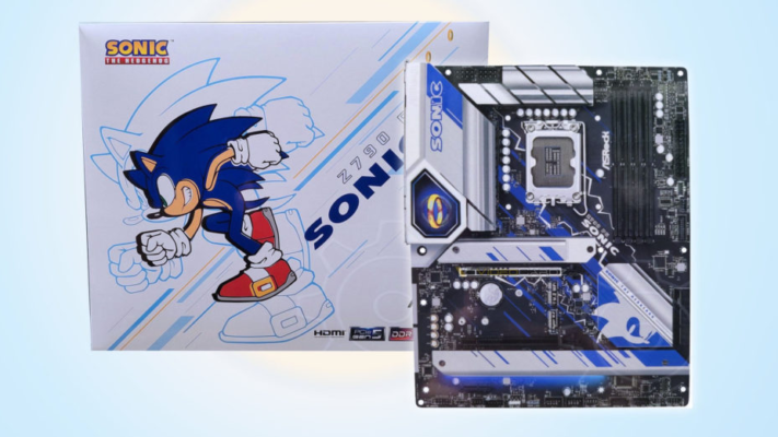 ASRock Releasing Sonic the Hedgehog Themed Motherboard