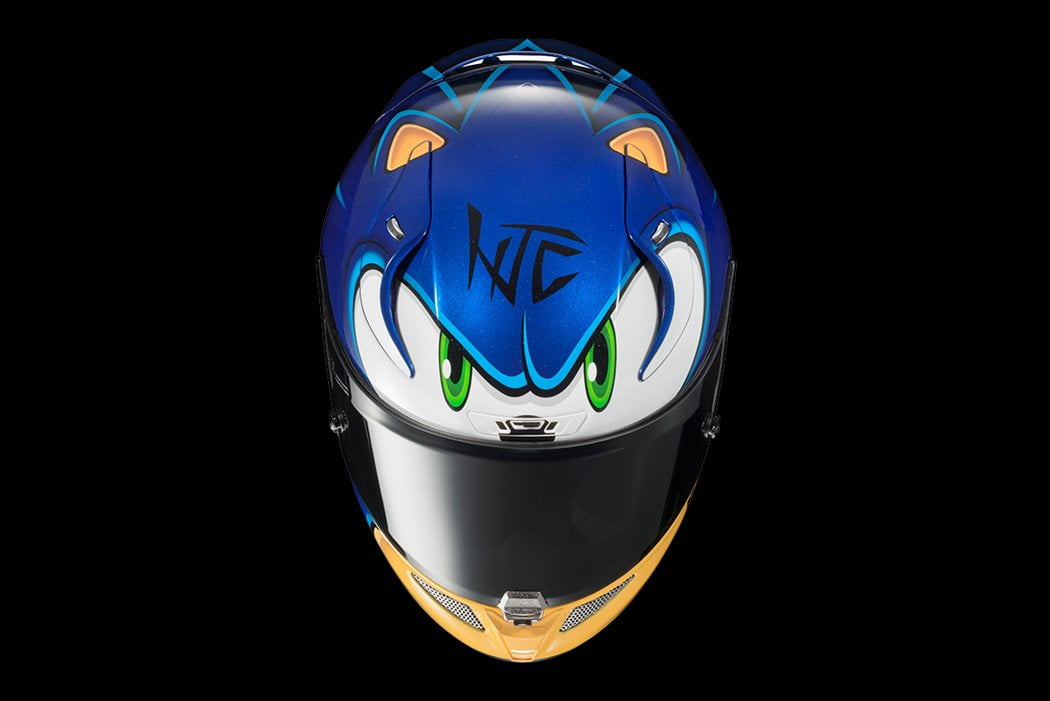 HJC Helmets Releases Sonic Themed Helmet Sonic City ⋆★ Sonic the