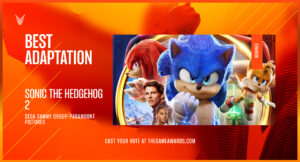 Read more about the article Sonic The Hedgehog 2 Nominated For Best Adaptation for 2022 Game Awards
