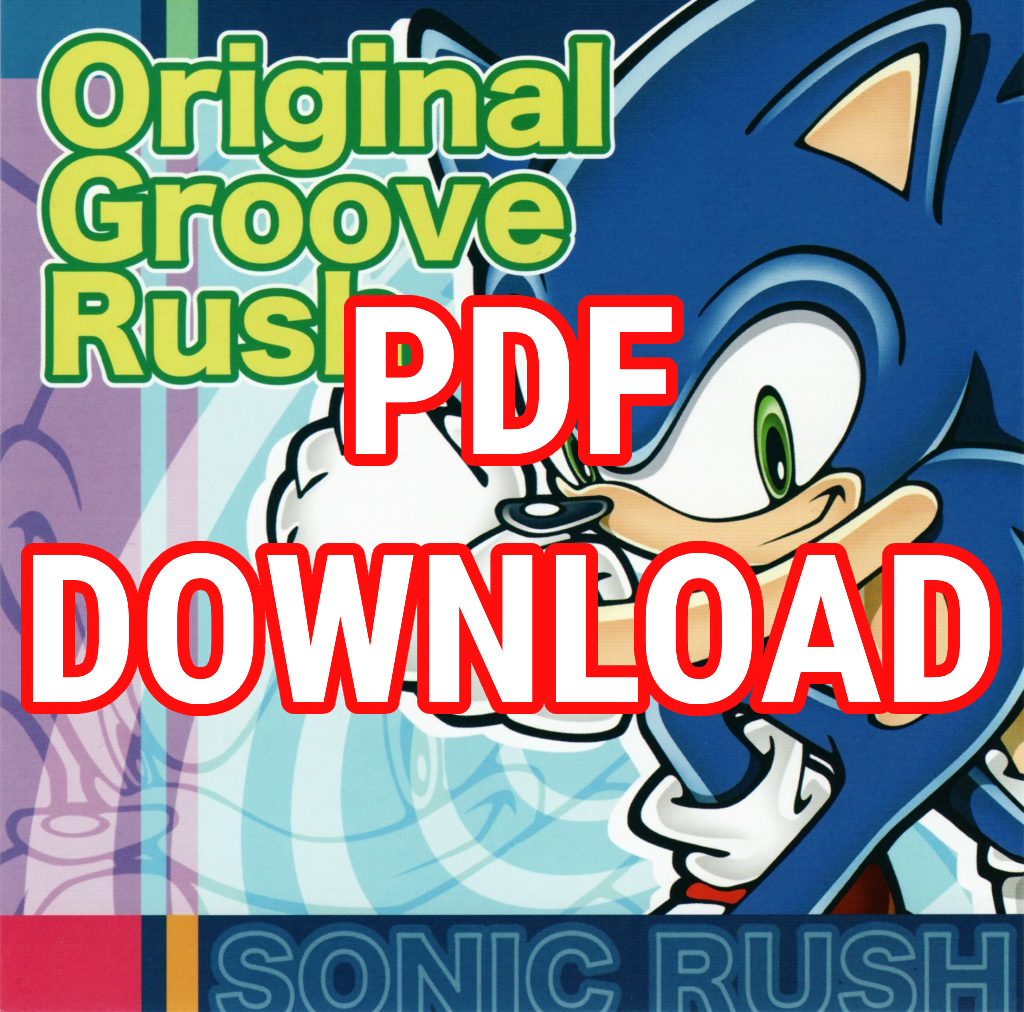 SONIC RUSH Original Groove Rush. Download