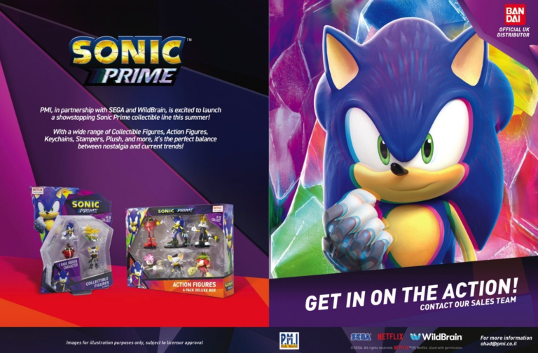 PMI Announces New Sonic Prime Collectibles for Summer 2023 – Sonic City ...