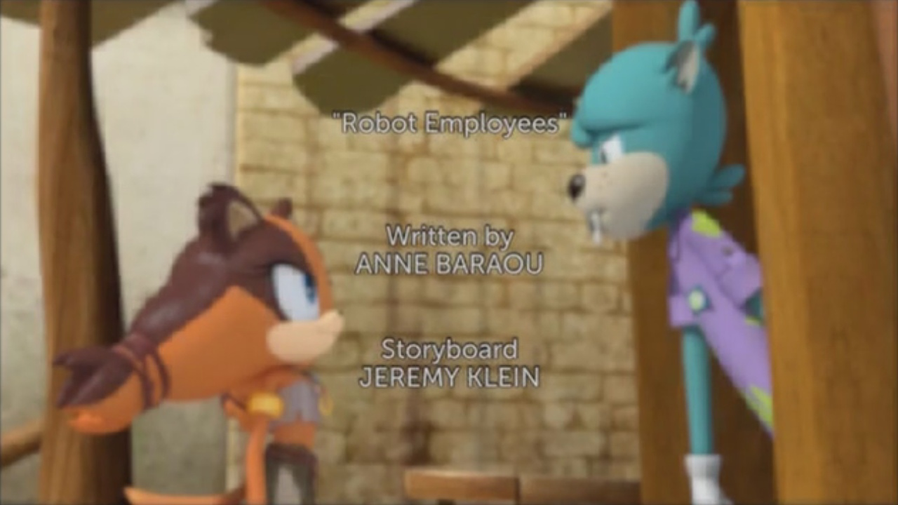 2017 — "Robot Employees", the 71st episode of Sonic Boom, airs in North America.