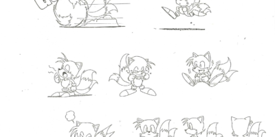 Early, Never Before Seen Tails Concept Art Discovered From Sonic SatAM TV Show Pilot