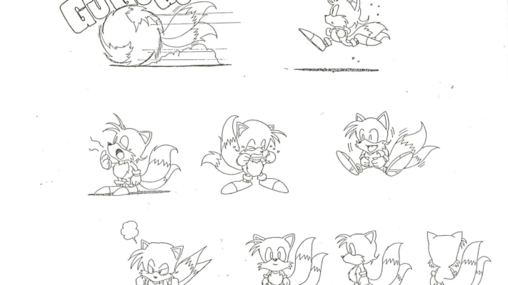 Early, Never Before Seen Tails Concept Art Discovered From Sonic SatAM TV Show Pilot