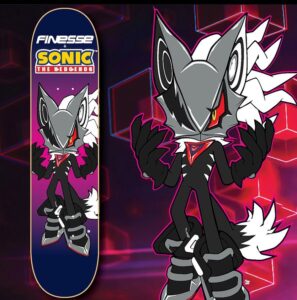UPDATED: Finesse Announces Infinite Skateboard Deck and New Sonic Themed Series Coming Summer 2023