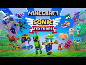 New Sonic Texture Pack Now Available for Minecraft!