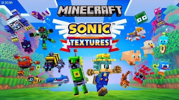 New Sonic Texture Pack Now Available for Minecraft!