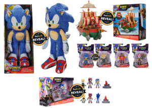 Sonic Prime Merchandise Lineup Revealed by JAKKS Pacific, Set to Release Summer 2023