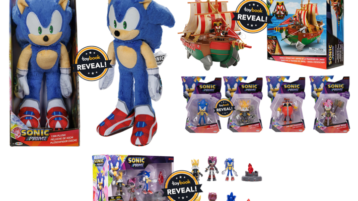 Sonic Prime Merchandise Lineup Revealed by JAKKS Pacific, Set to Release Summer 2023