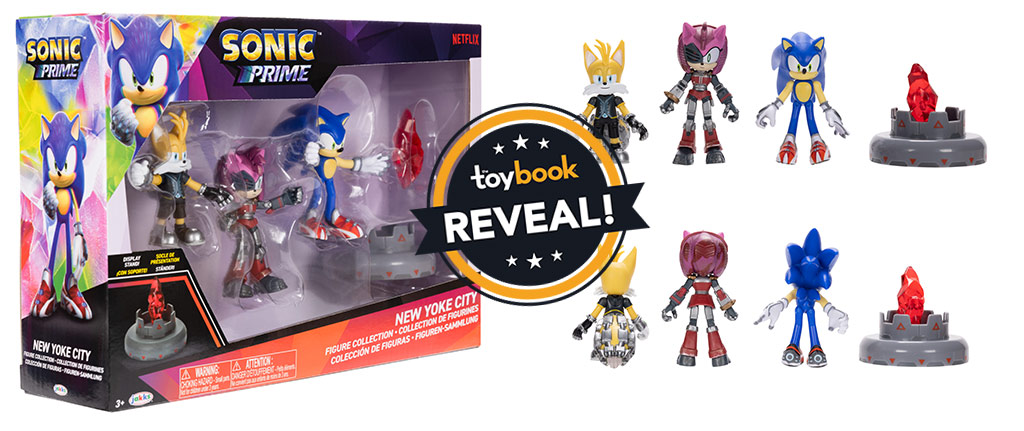 Sonic Prime Merchandise Lineup Revealed by JAKKS Pacific, Set to Release  Summer 2023 in 2023