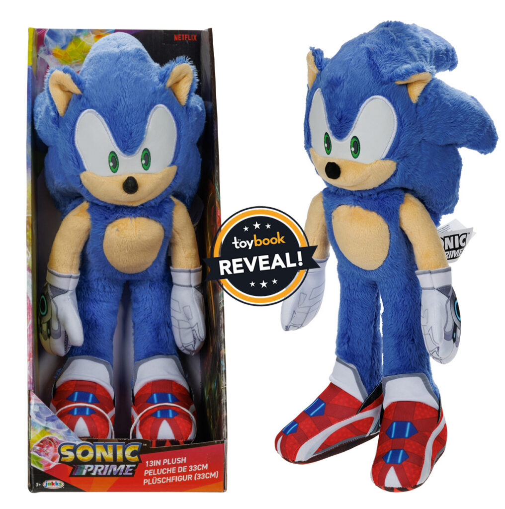 Sonic Prime Merchandise Lineup Revealed by JAKKS Pacific, Set to