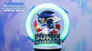 Read more about the article First 4 Figures Sonic Adventure Cover Art Sonic PVC Statue Now Available for Pre-Order