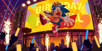 New Sonic Channel Art Shows Sonic’s Birthday Live Event That Promises an Energetic and Extravagant Celebration!