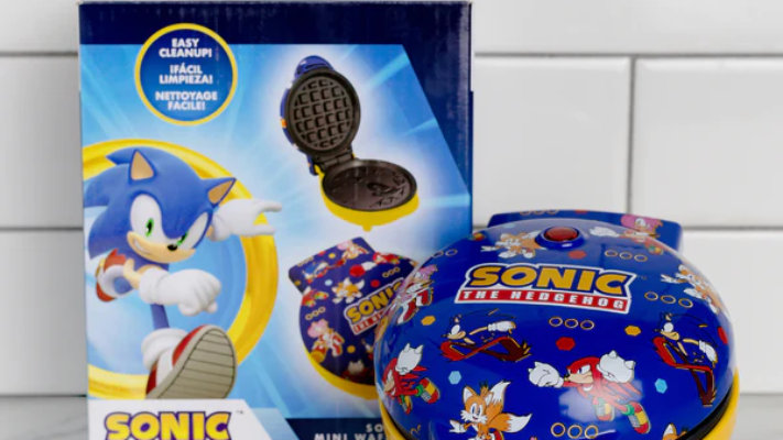 Uncanny Brands Reveals Mini Sonic the Hedgehog Waffle Maker – Available Now for Pre-order