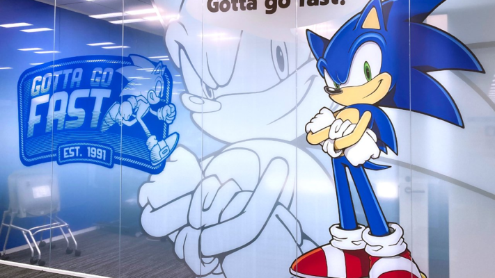 Sonic Team’s New Conference Room is Every Sonic Fan’s Dream Workspace!