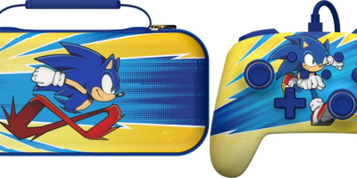 Power-A Unveils Sonic the Hedgehog Themed Nintendo Switch Accessories