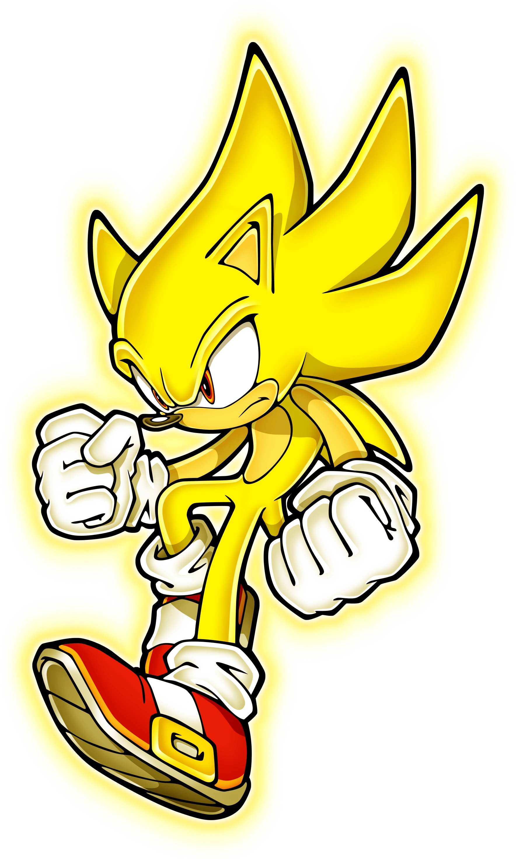Fleetway Super Sonic vs. Super Sonic (Mainline Sonic games)