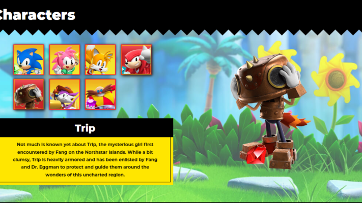 Sonic Superstars Website Updated With Character Bios and New Artwork