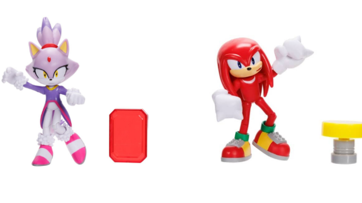 First Look at JAKKS Pacific’s 4″ Wave 14 Figures: Blaze the Cat and Modern Knuckles