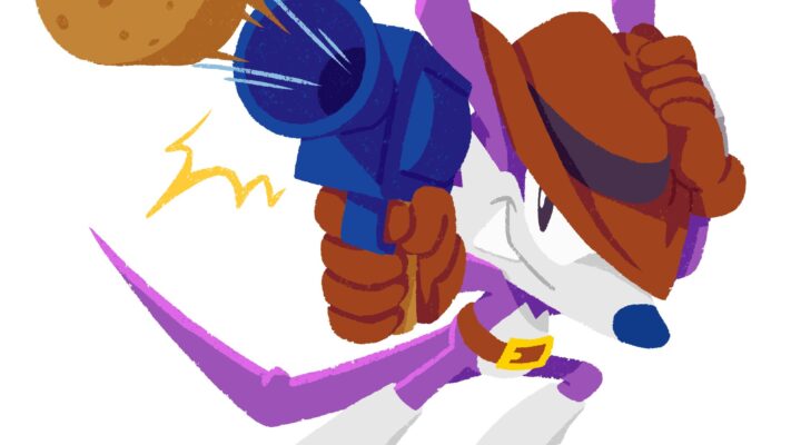 New Sonic Channel Commemorative Illustration: Fang Takes Aim