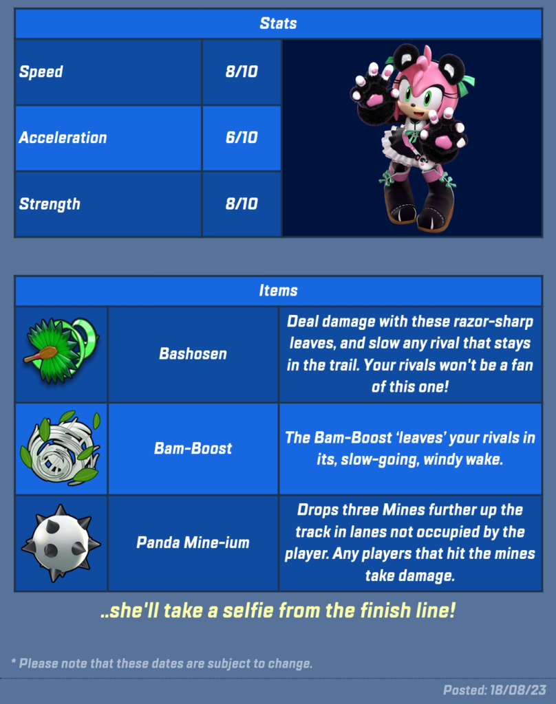 Character Cards Coming to Sonic Dash on July 13th, 2023 – Sonic City