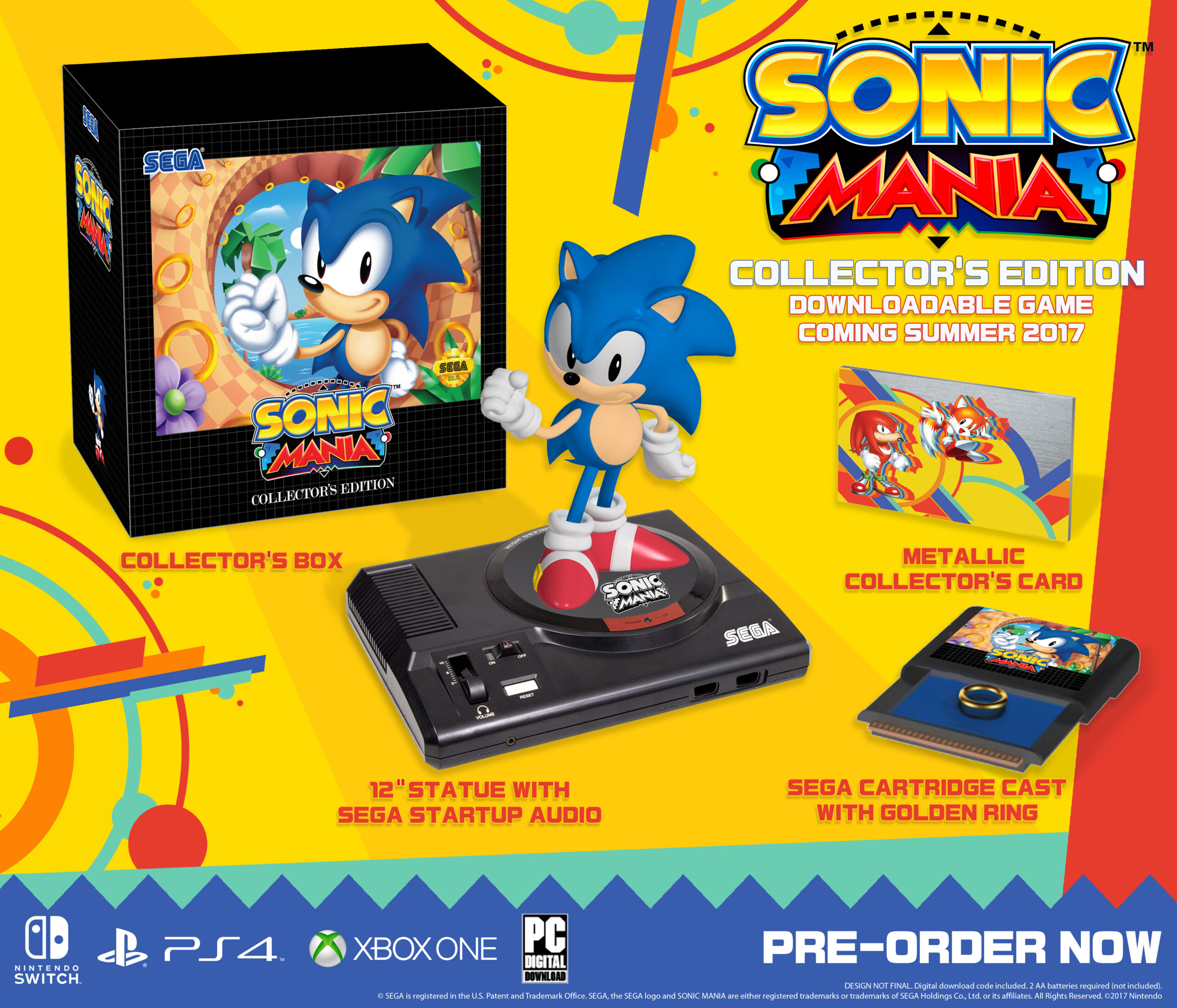 Sonic Mania PC version launches with Denuvo, online requirement