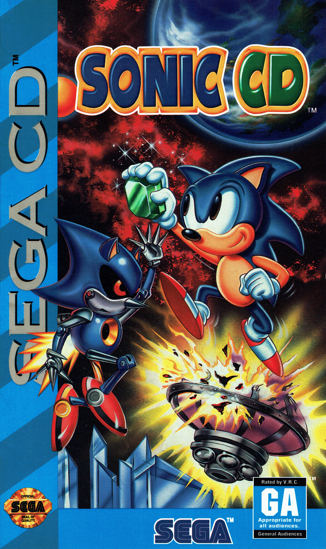 Sonic the Hedgehog CD - Metal Sonic - Gallery - Sonic SCANF