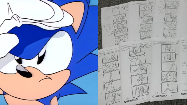 Naoto Ohshima Shares Never Before Seen Sonic CD Opening Cutscene Storyboards