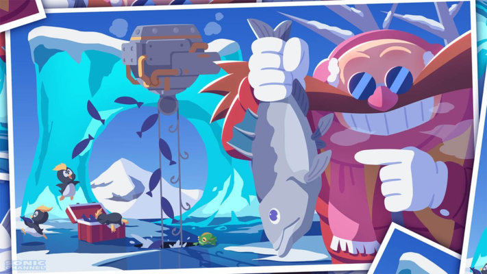 July’s Sonic Pict – Eggman Beats the Heat With Some Ice Fishing