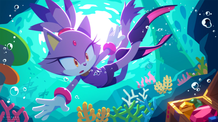 August’s Sonic Pict – Take a Deep Dive With Blaze