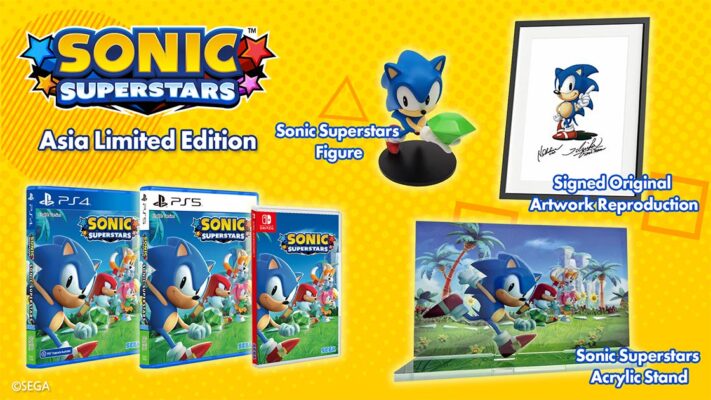 UPDATED: Japan and Other Asian Territories Will Have Exclusive Sonic Superstars Collectors Editions, New Screenshots