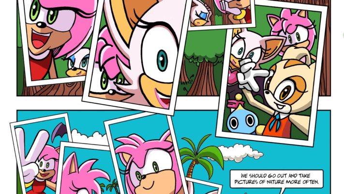 Johnny Bravo Creator Featured in Latest Fast. Friends. Forever. Sonic Comic