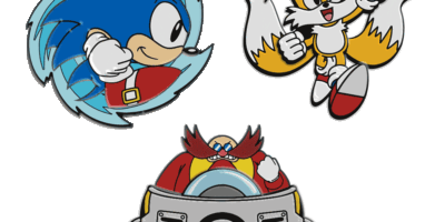 Kidrobot Announces New York Comic Con 2023 Exclusive Sonic the Hedgehog 1.5″ Premium Pin 3-PACK