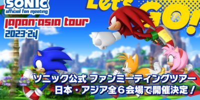Sonic Channel Translation: Sonic Official Asian Fan Meeting Tour Announced!