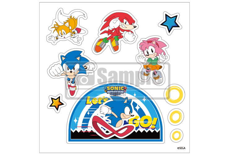 Tails Sonic Superstars Sticker - Tails Sonic Superstars Artwork