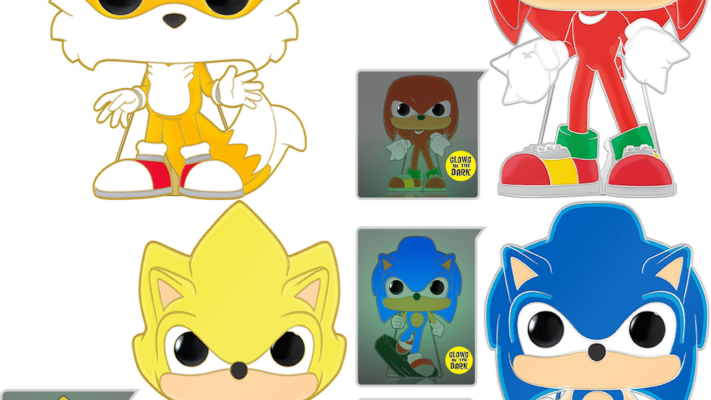 Sonic the Hedgehog Funko Pop! Pins Available for Pre-Order