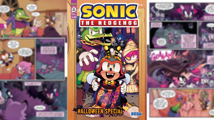 More Previews For IDW Sonic the Hedgehog: Halloween Special Released