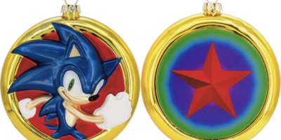 Hallmark Releases Sonic the Hedgehog Blown Glass Christmas Ornament