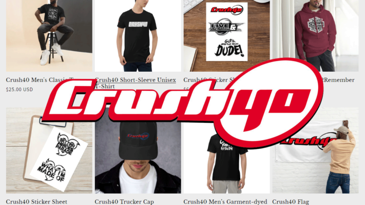 Crush 40 Merchandise Now Available at Johnny Gioeli’s Online Store