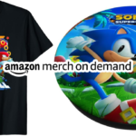 Exclusive Sonic Superstars Merchandise Available at Amazon Merch on Demand Service