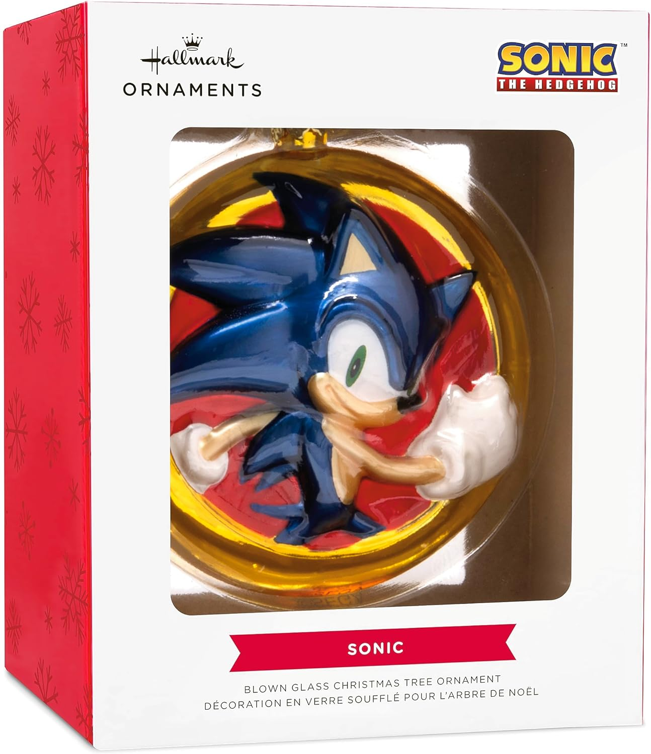 Hallmark Sonic the Hedgehog Shadow Christmas Ornament