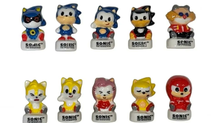 New Sonic the Hedgehog Fève Figures Released by Alcara