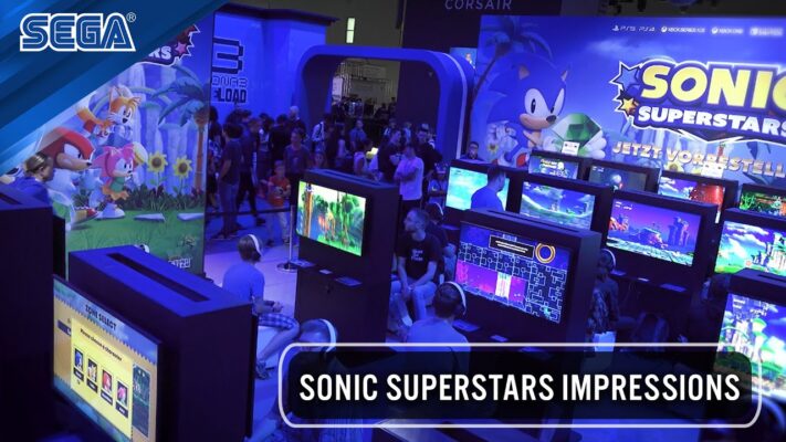 SEGA Releases Sonic Superstars Players’ Reaction Video from GamesCom 2023