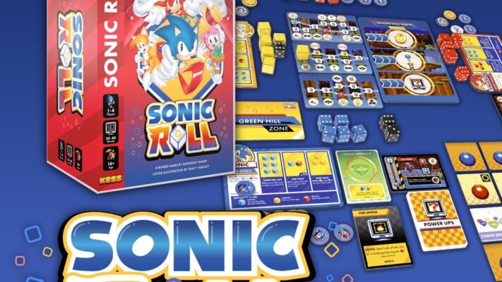 Kess Entertainment Announces Sonic Roll Board Game