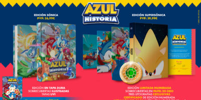 Games Tribune Magazine Announces AZUL HISTORIA – a Special 280-Page Book About the History of Sonic the Hedgehog