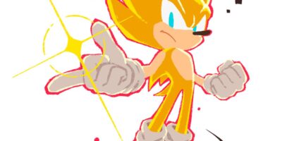 Sonic Channel Commemorative Illustration: Super Sonic Powers Up!